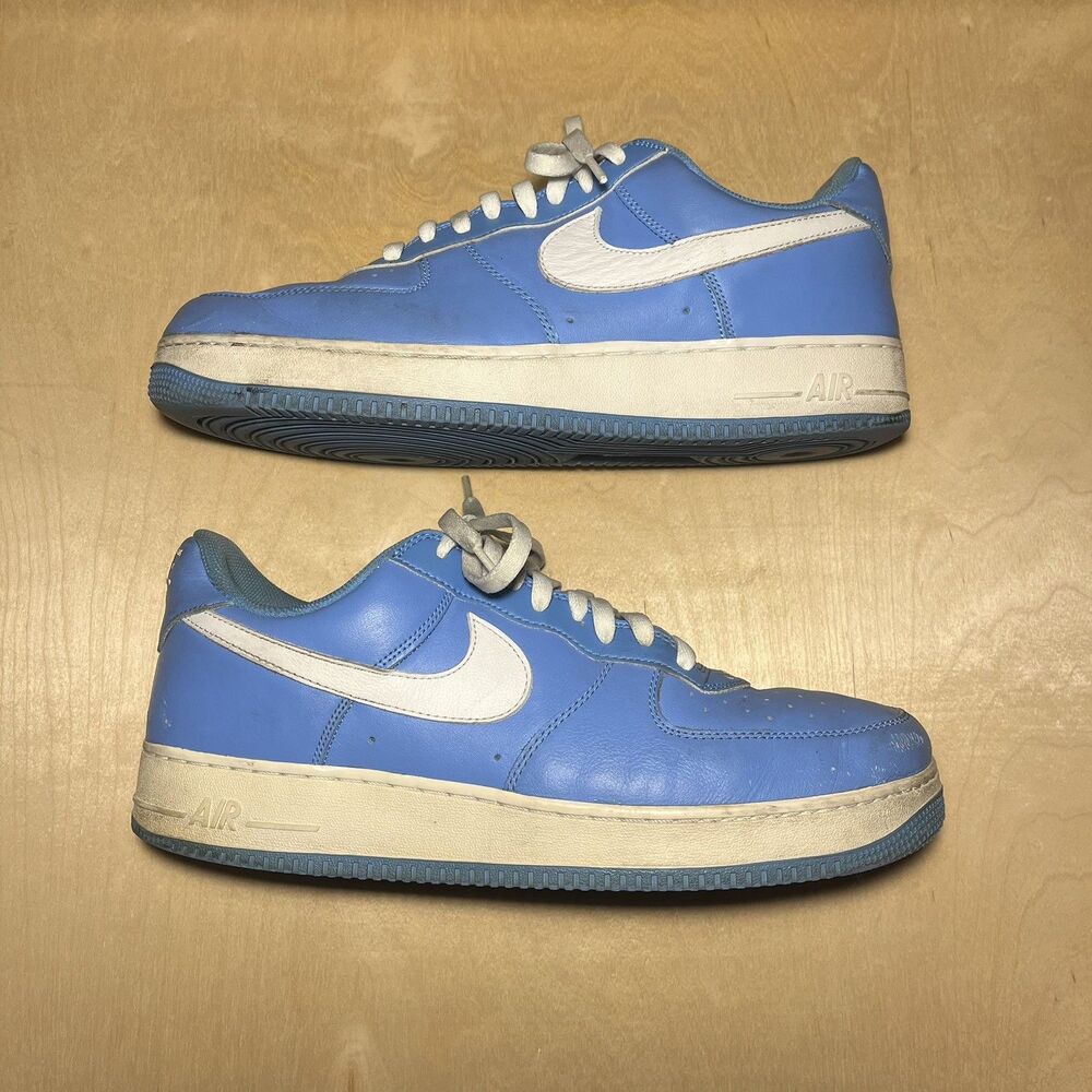 Size 14 Nike Air Force 1 Low Color of the Month - University Blue